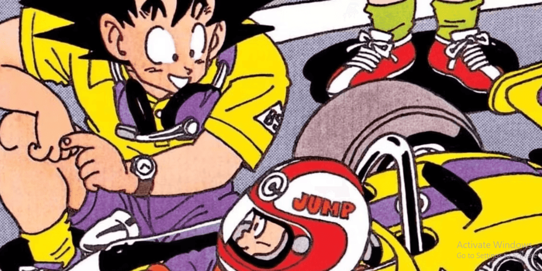 Dragon Ball SD Artist Redraws Classic Toriyama Cover Featuring Drag Racing Gohan