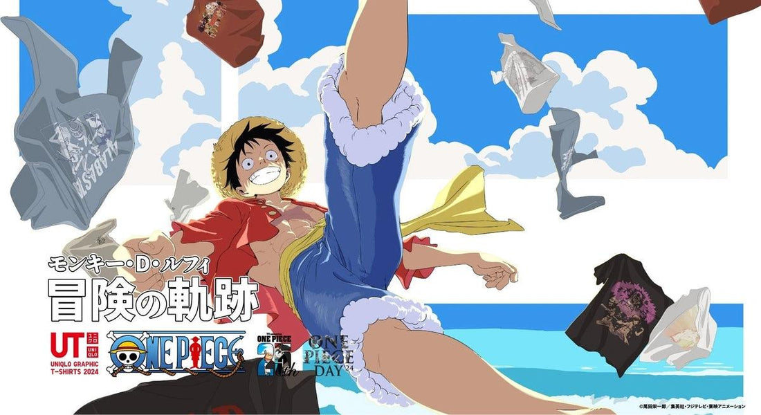 One Piece, UNIQLO Gear Up With 25th Anime Anniversary UT Collection