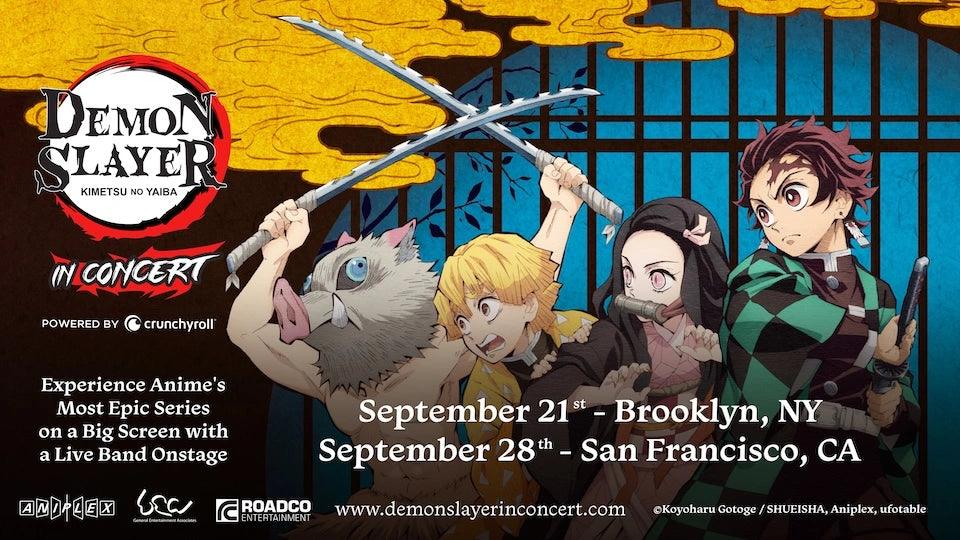 Demon Slayer: Kimetsu no Yaiba Live Concert Heads to San Francisco, New York