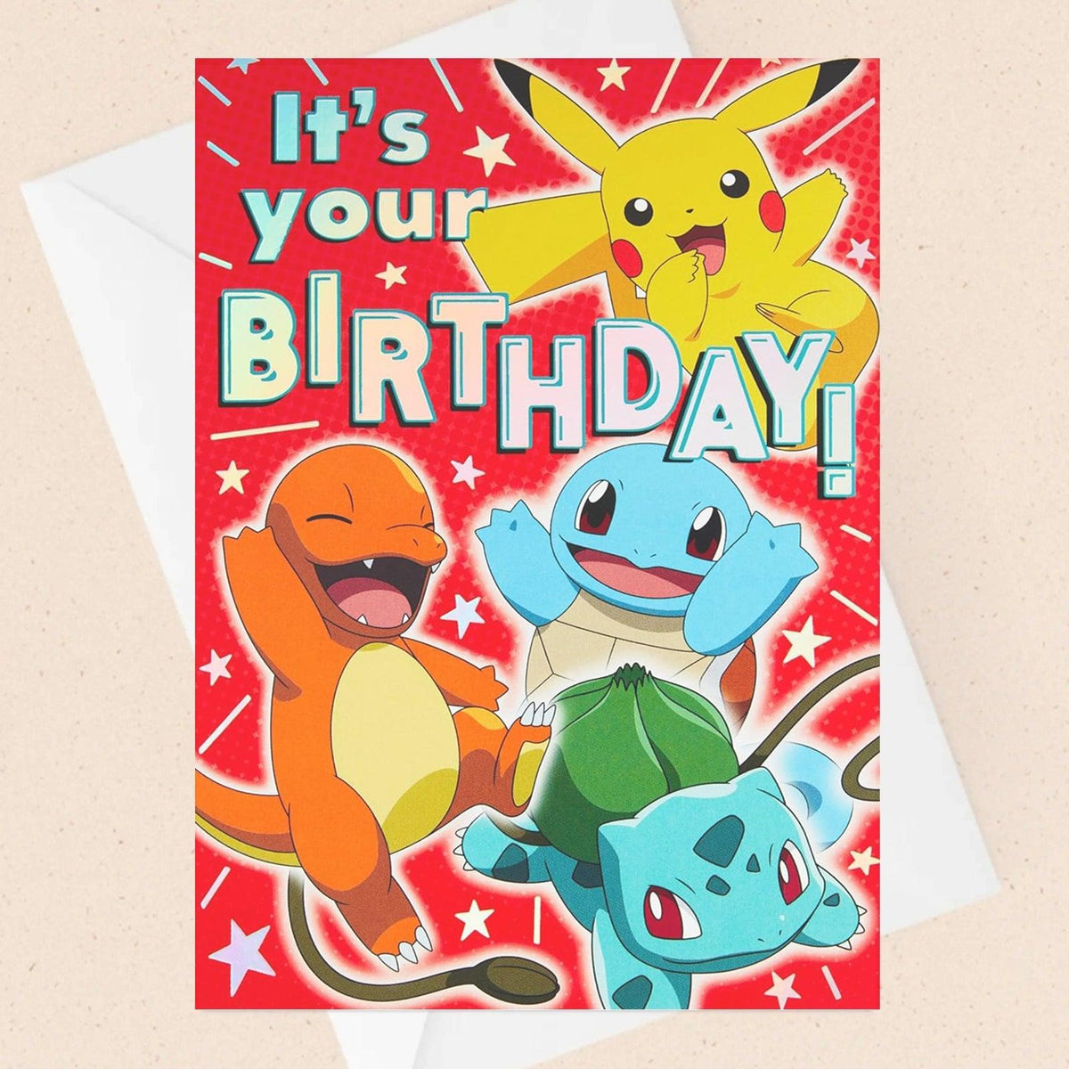 Pokemon Greeting Card
