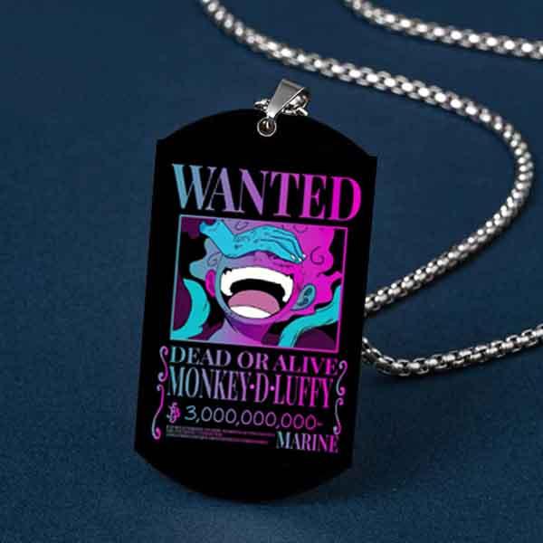 piece sun god nika luffy necklace fashion jewelry