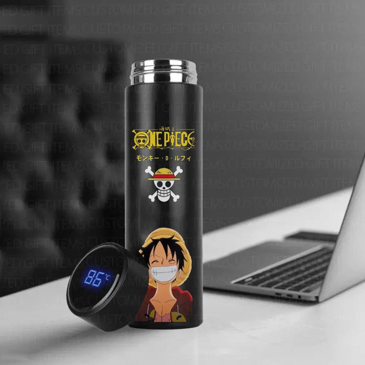 luffy led bottle