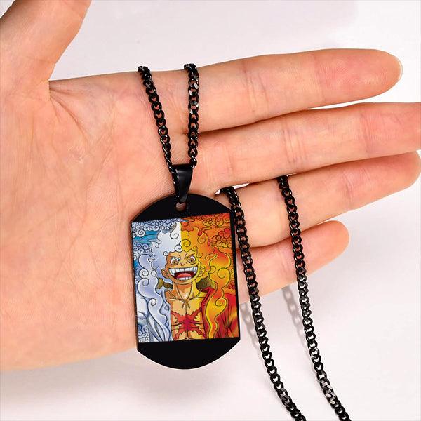 piece luffy necklace colorful fashion pendant