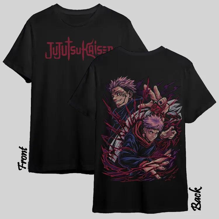 jujutsu kaisen tshirt whimsy print tee