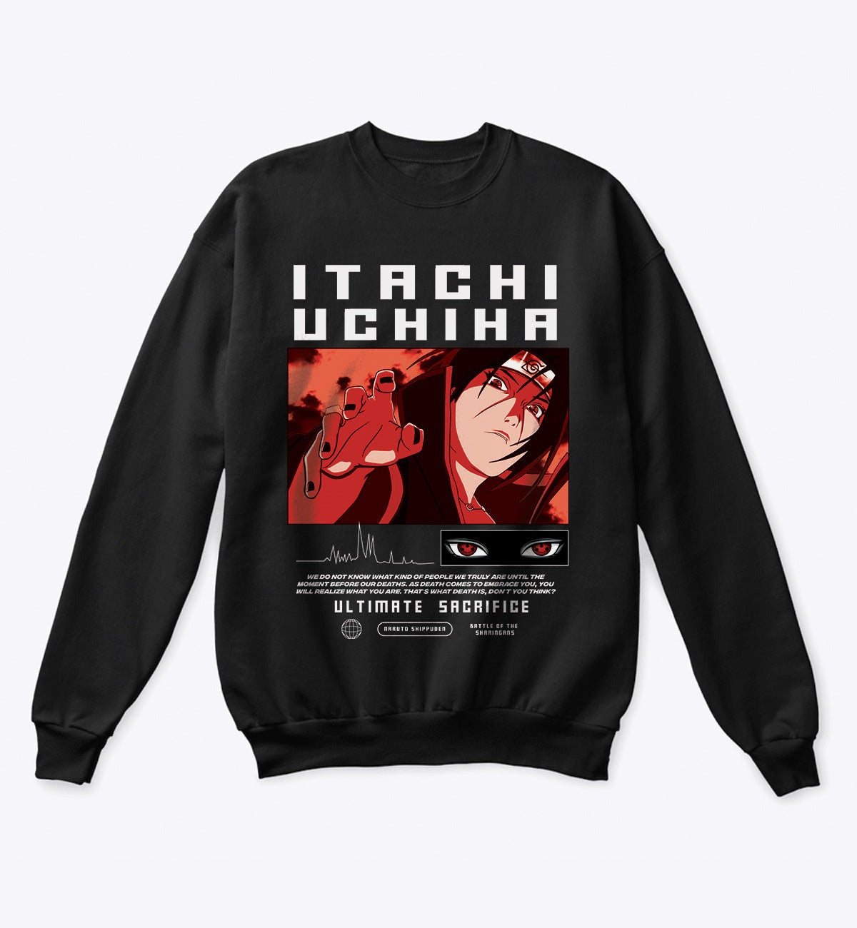 Itachi Designer Sweatshirt for Anime Genz Fans
