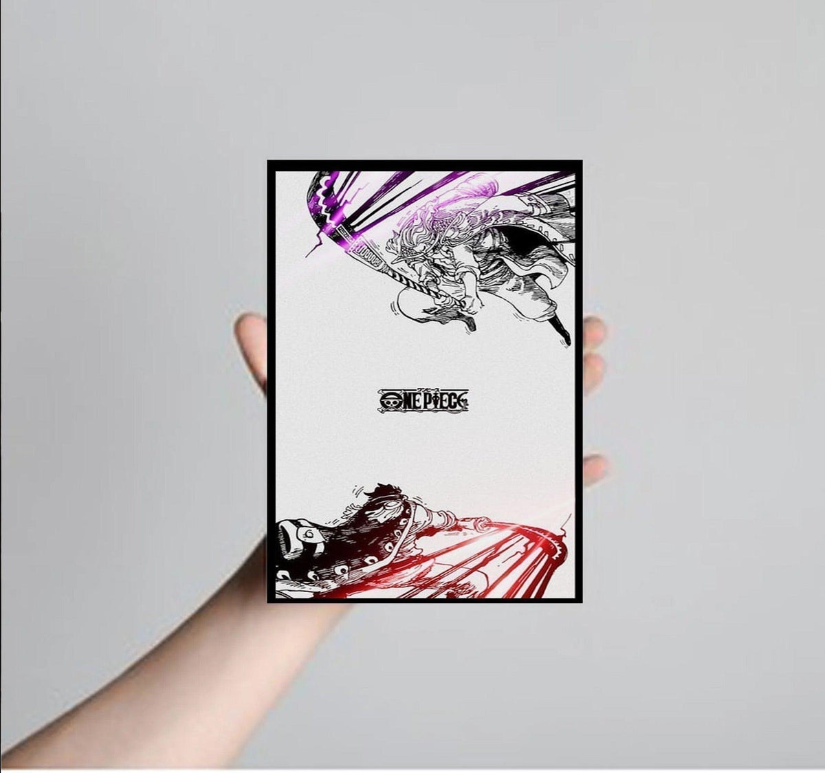 a person is holding a pair of skis 