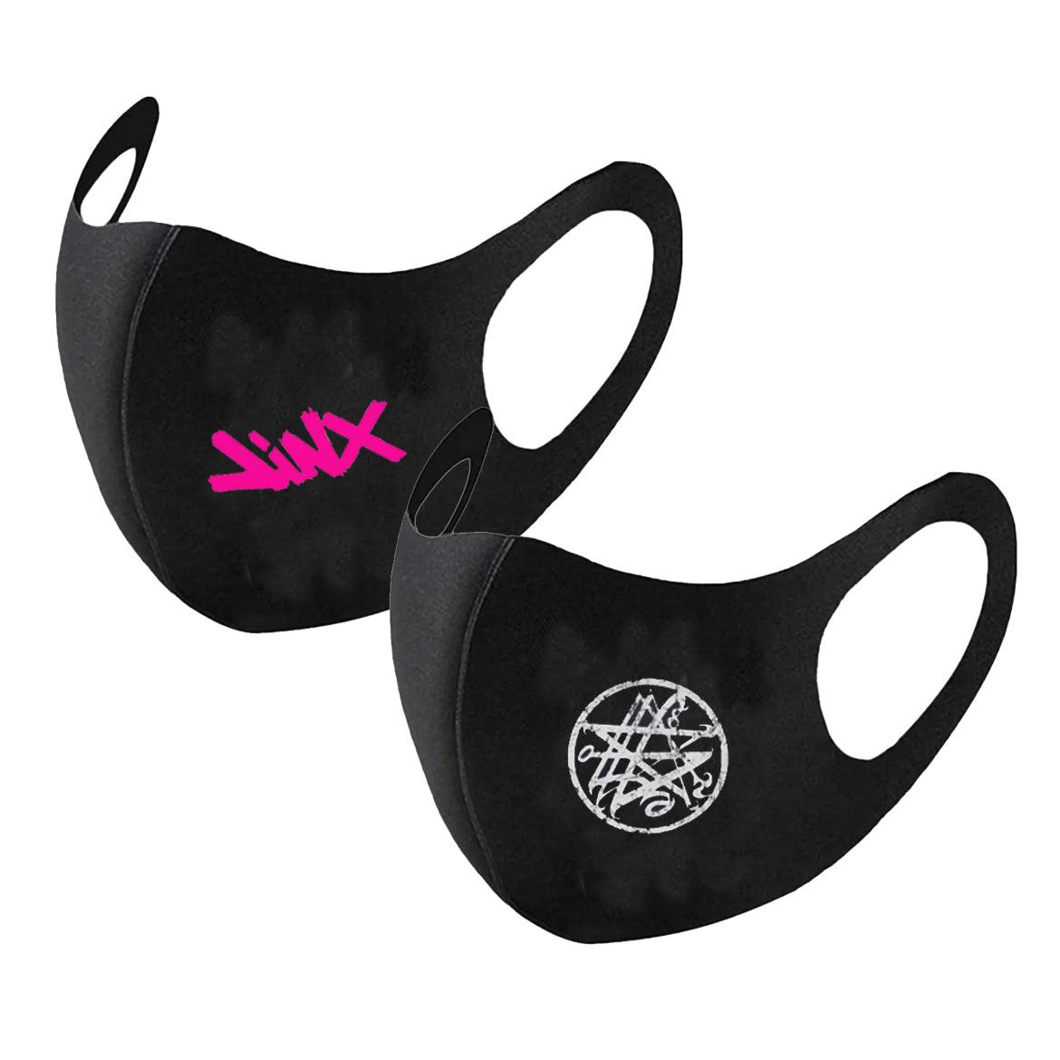 jinx arcane face mask