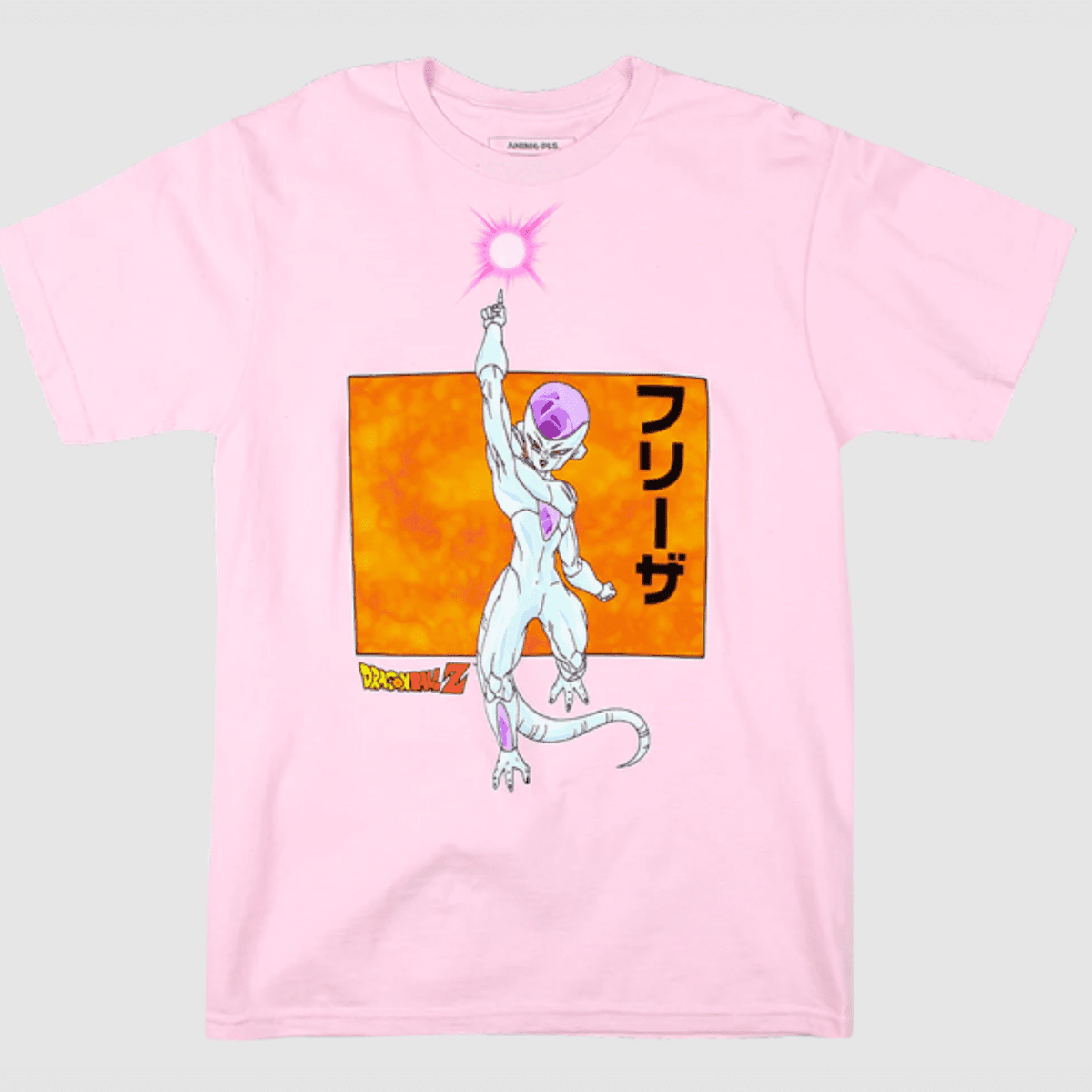 frieza pink t-shirt round neck half sleeves