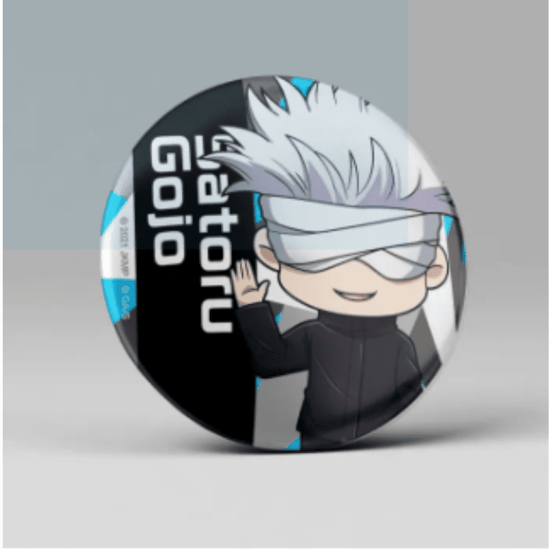 satoru geto badge anime fans