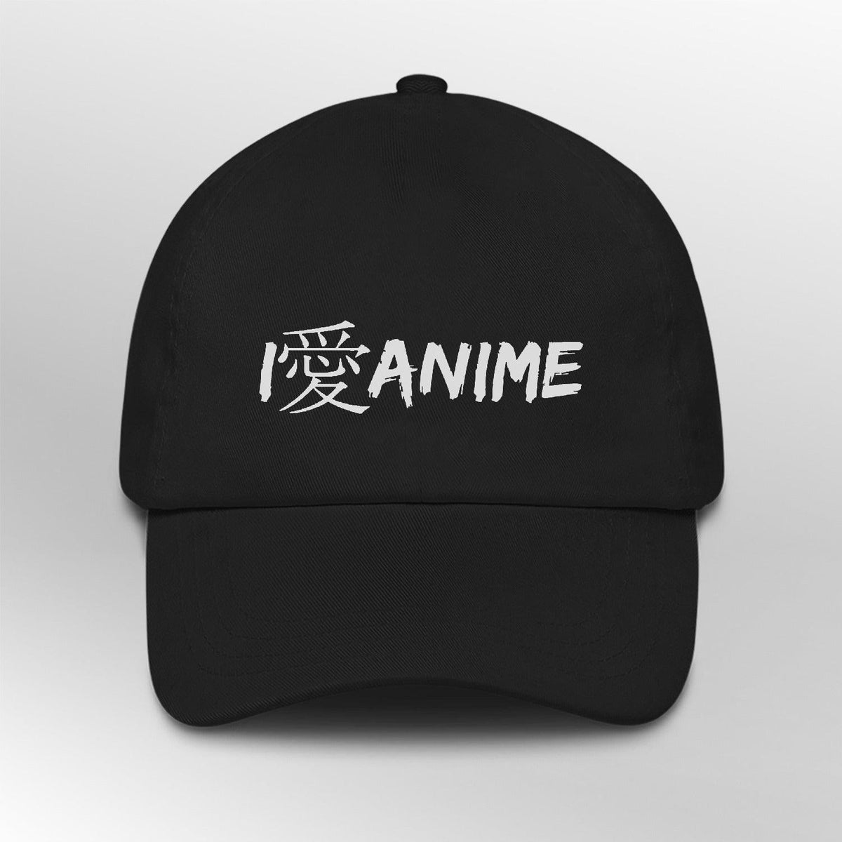 love anime text design cap