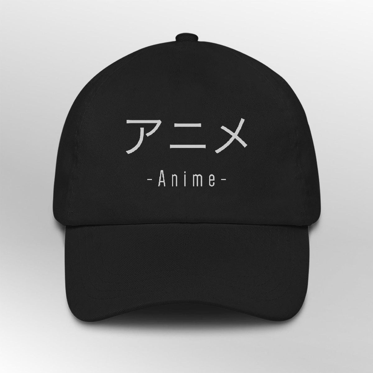 anime japanese text design cap