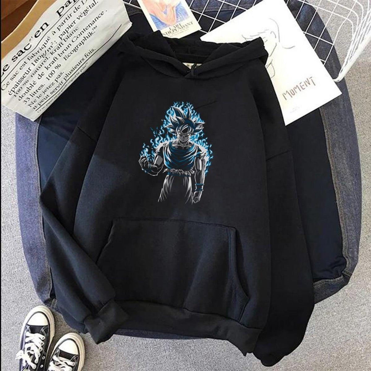 goku power hoodie