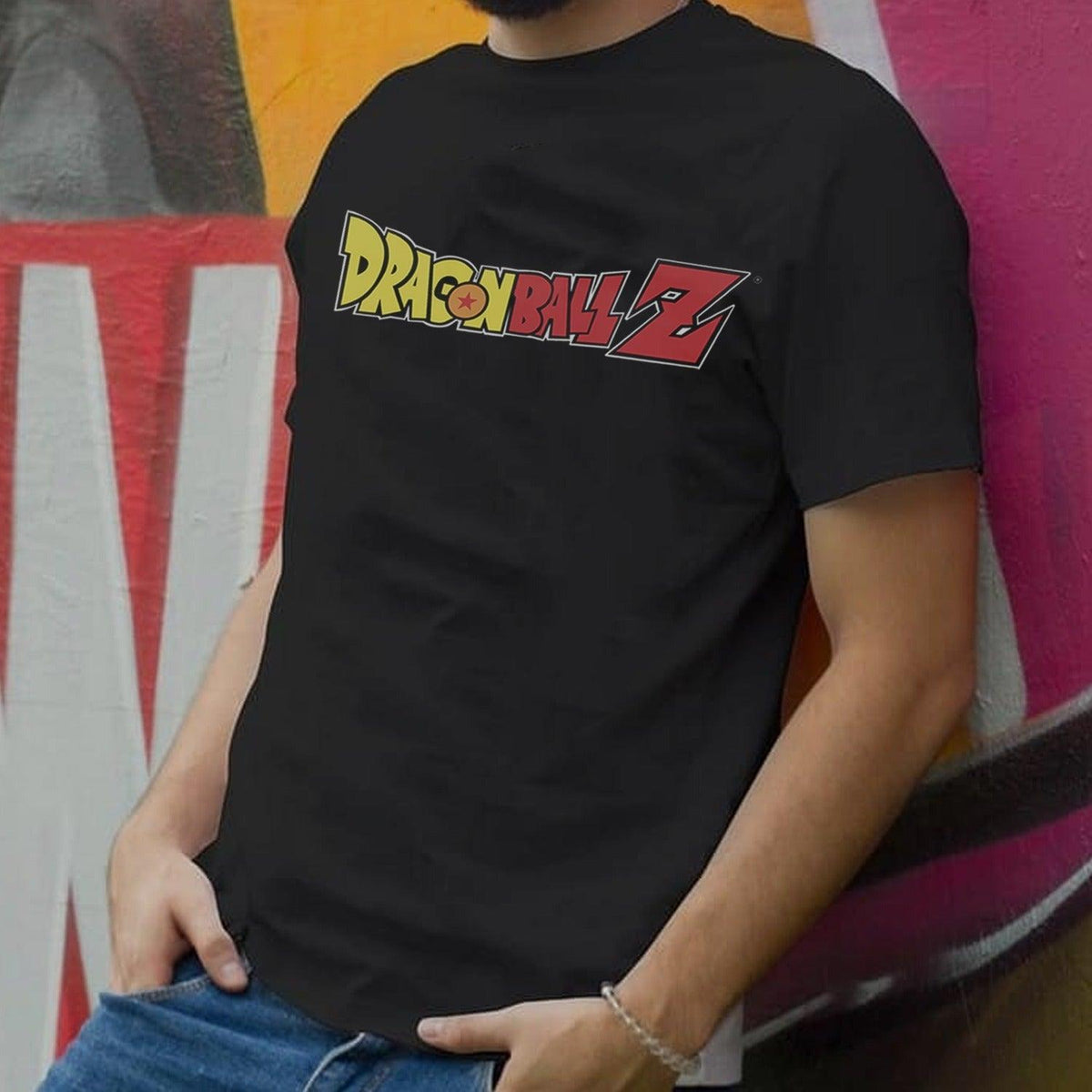 anime dbz fans dual printed tee