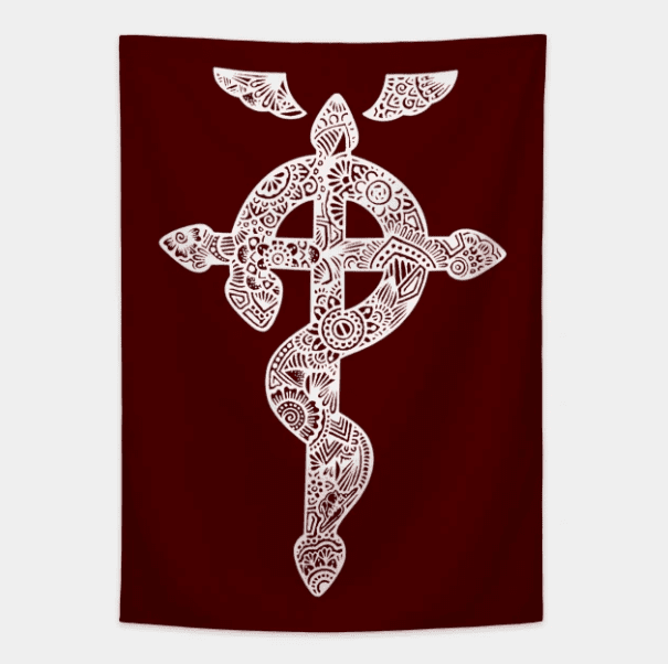 alchemist logo wall tapestry