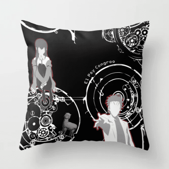 Steins Gate Fanart Cushion