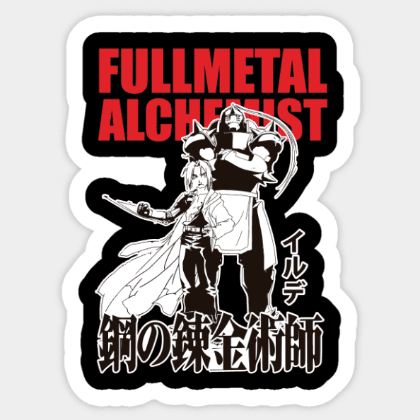 edward elric sticker
