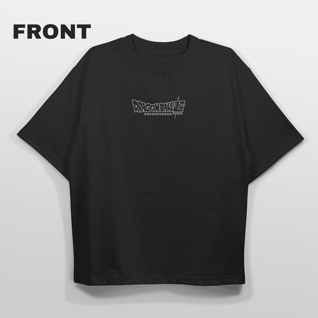 Super Saiyan Goku – Black Oversized Manga Graphic Tee