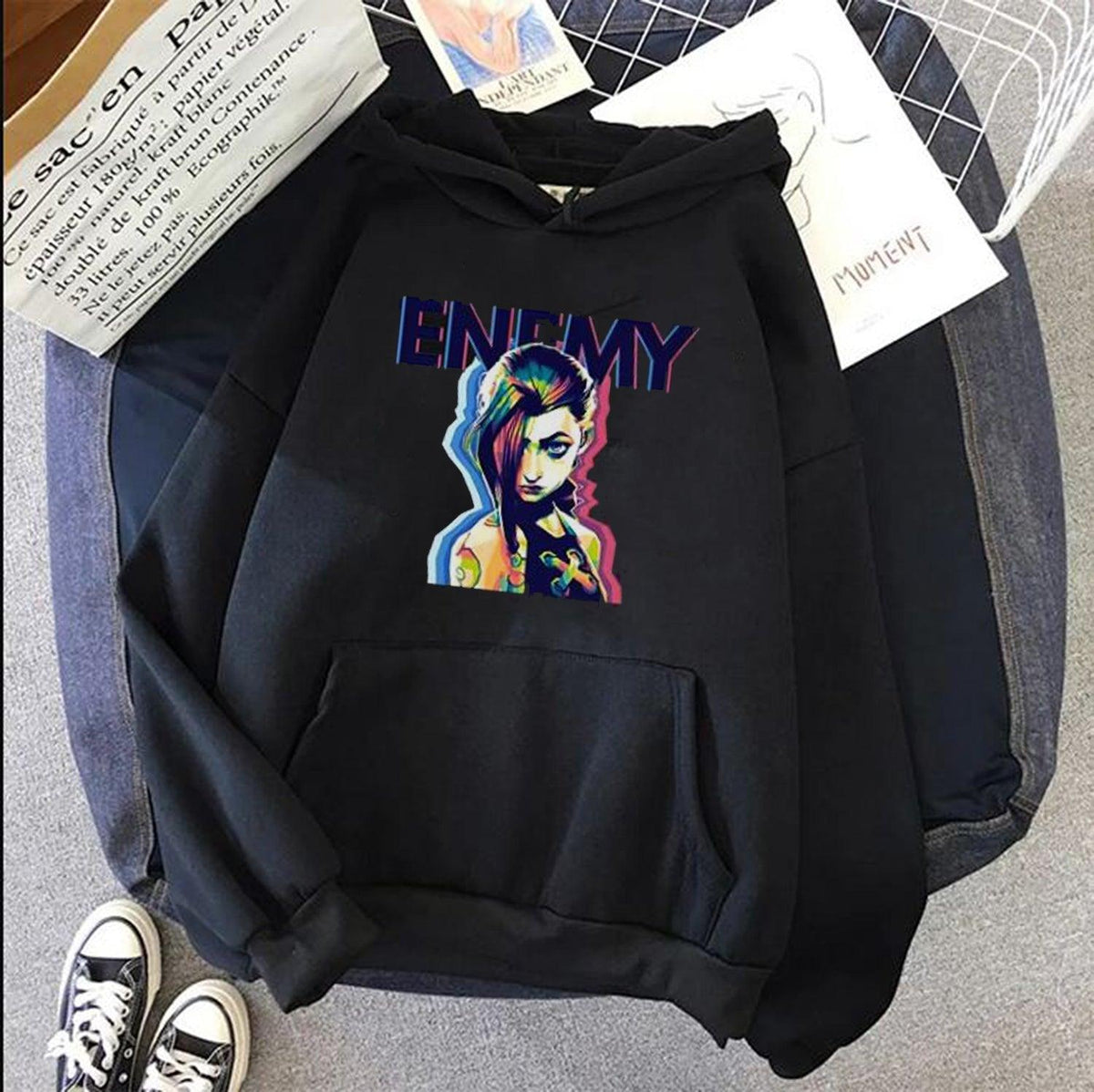 jinx arcane hoodie