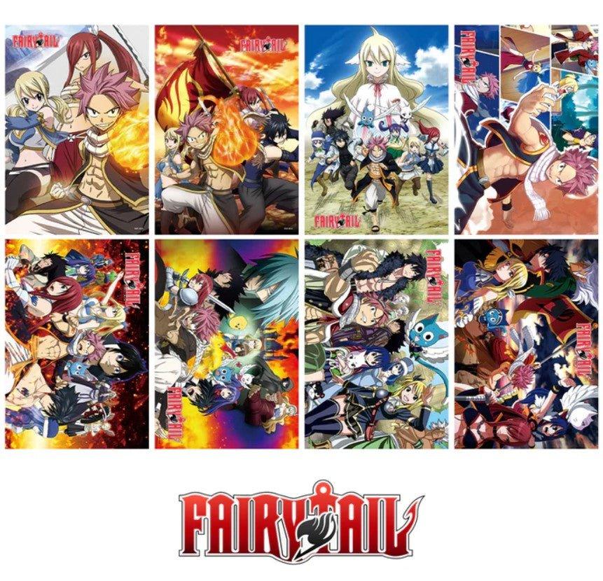fairy tail heroes posters
