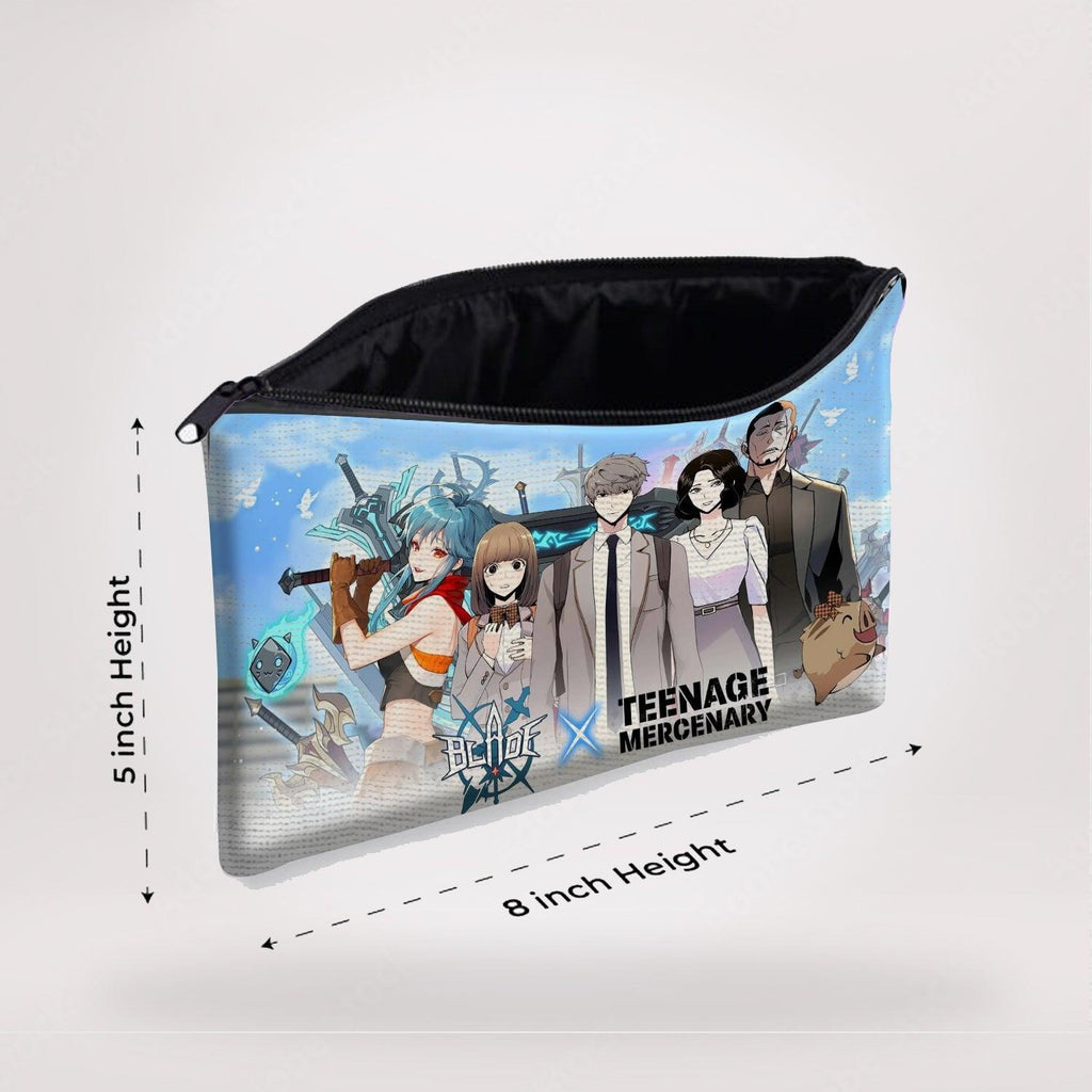 blade idle zipper pouch