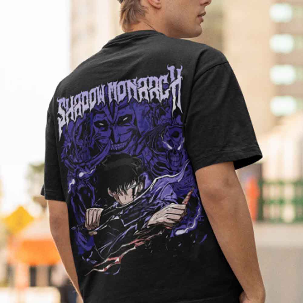 solo leveling shadow monarch tshirt