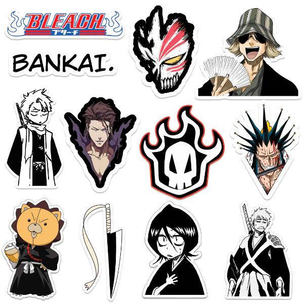 bleach sticker sheet