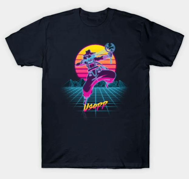 piece usopp round neck t-shirt