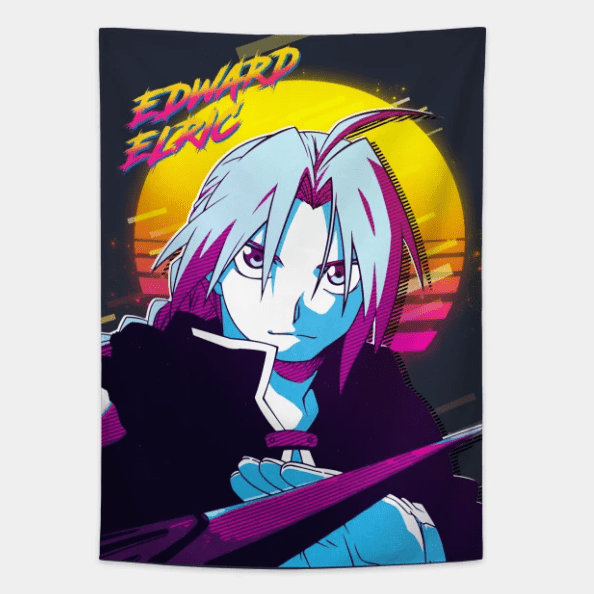 edward elric wall tapestry