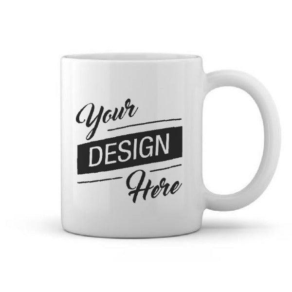 a coffee cup sitting in front of a coffee cup 