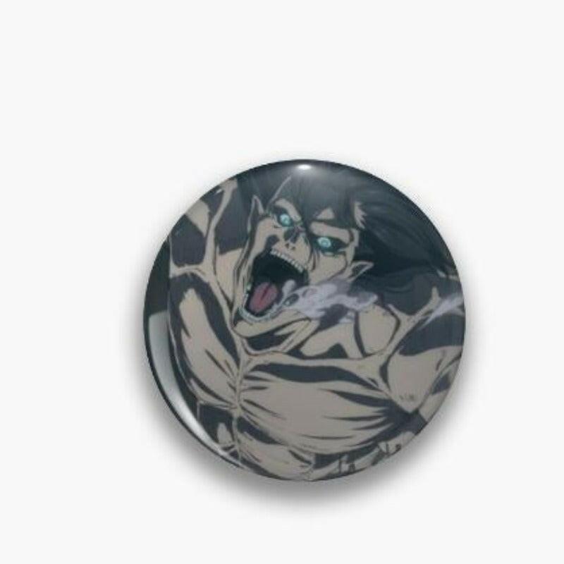 Attack On Titan Fanart Badges (Pack Of 3)