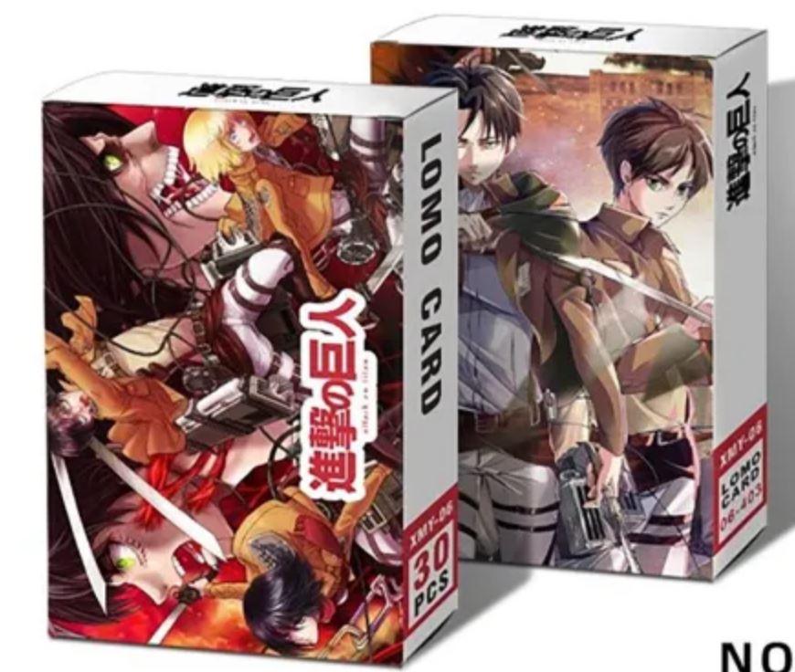 Attack On Titan Photocards
