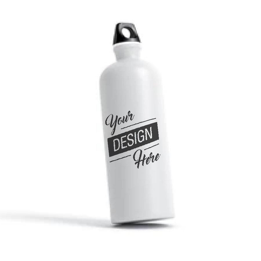 a bottle of milk sitting next to a bottle 